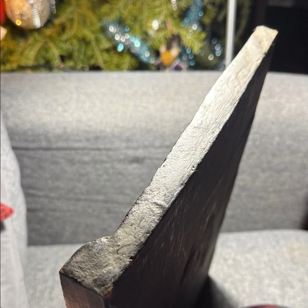 Large Hand-Carved Buddha Wall Art Silver Leaf Wood Relief Panel Zen Decor 11x16 - Picture 5 of 10